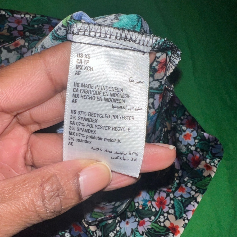 On 34th Floral Spaghetti Strap Dress size XS - Picture 5 of 5